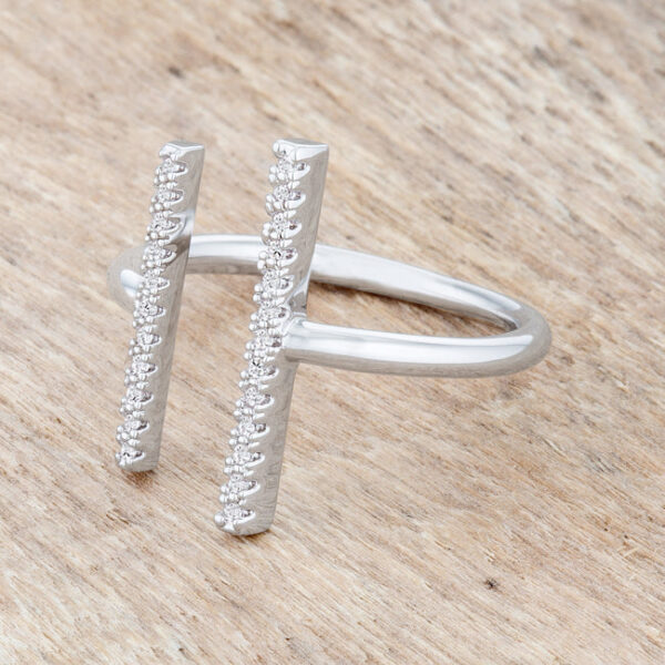Ring photographed alone against a plain background showing its full circular shape