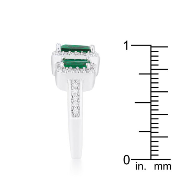 Ring shown standing upright against a plain background to display its full silhouette