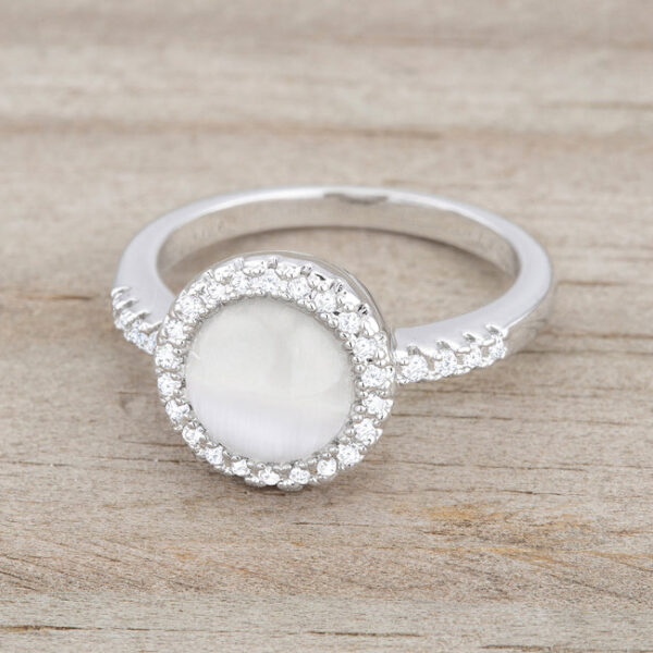 Ring shown standing upright against a plain background displaying its full circular shape