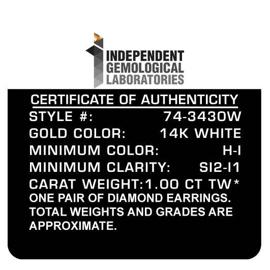 74 3430W certificate CMbcCd