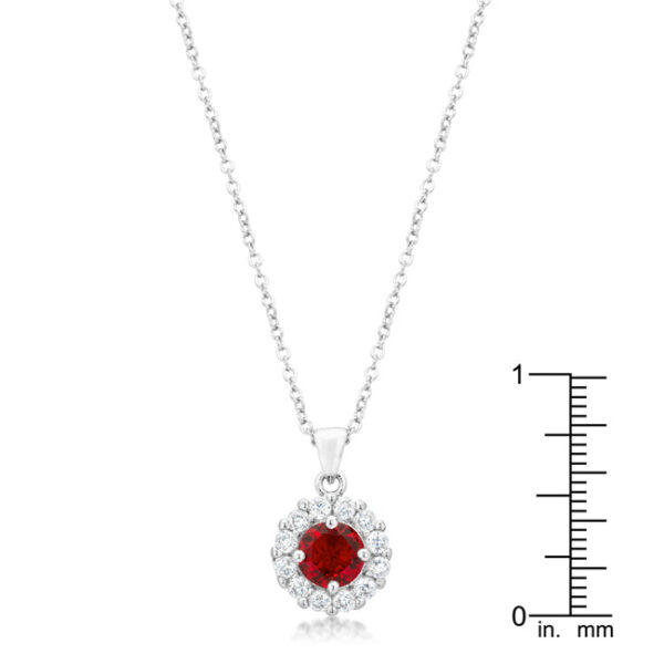 Close angle of chain showing the extender links and lobster clasp closure