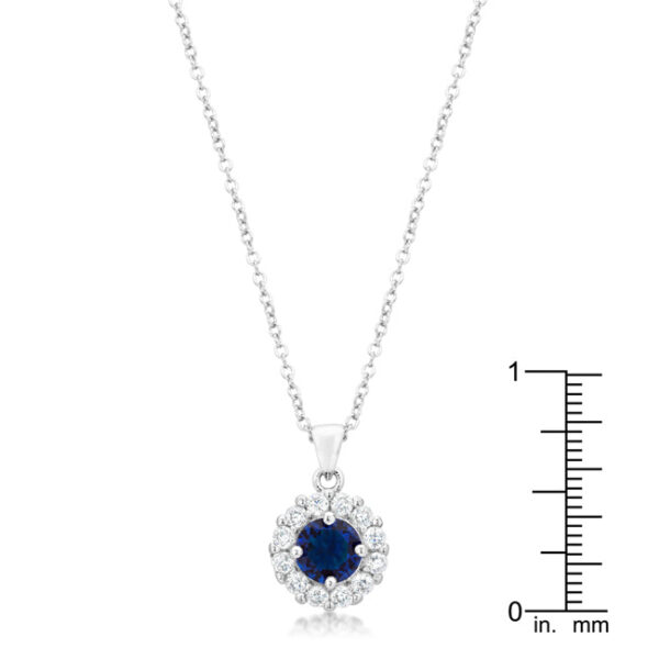 Pendant chain with lobster clasp and extender shown alongside the pendant
