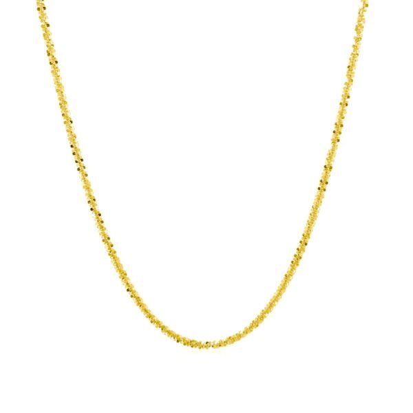 14k Yellow Gold Sparkle Chain (1.50 mm) - alternate view 2