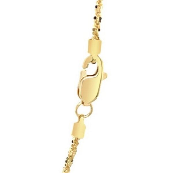 14k Yellow Gold Sparkle Chain (1.50 mm) - alternate view 4