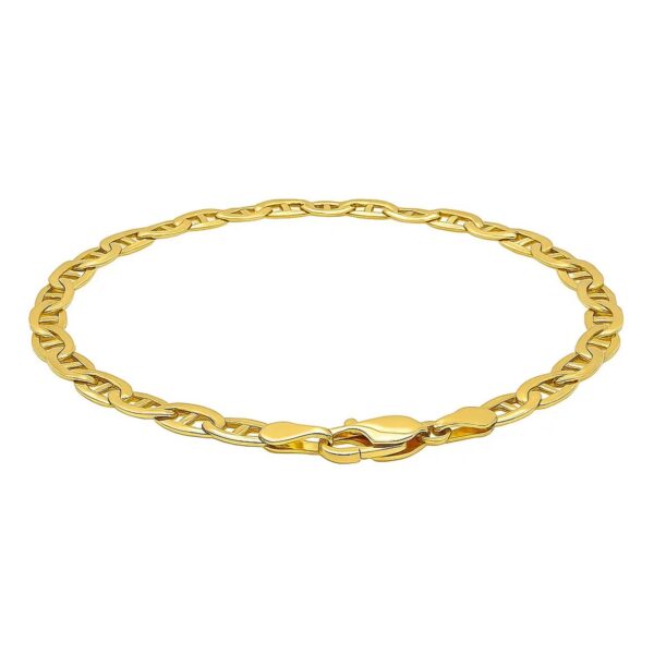 14k Yellow Gold Mariner Link Bracelet (4.50 mm) - alternate view 4