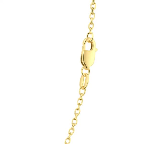 14k Yellow Gold CZ By the Yard Long Links - alternate view 5