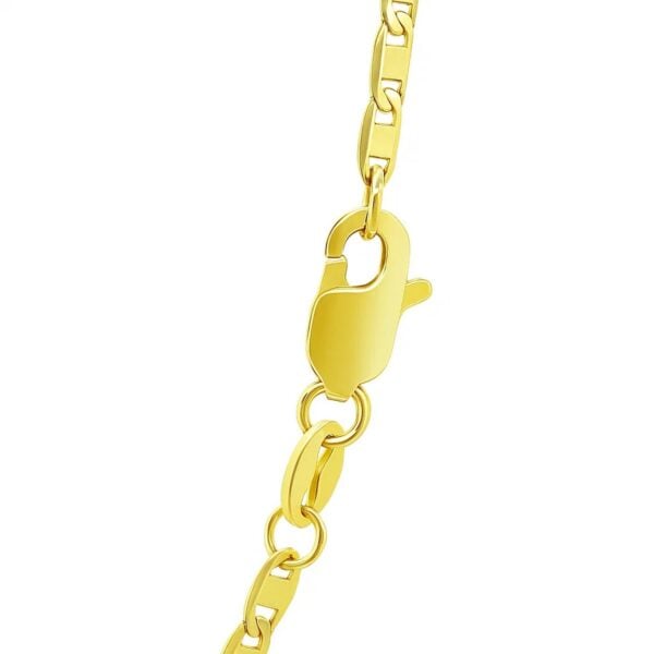 14k Yellow Gold Mariner Link Chain (1.70 mm) - alternate view 5
