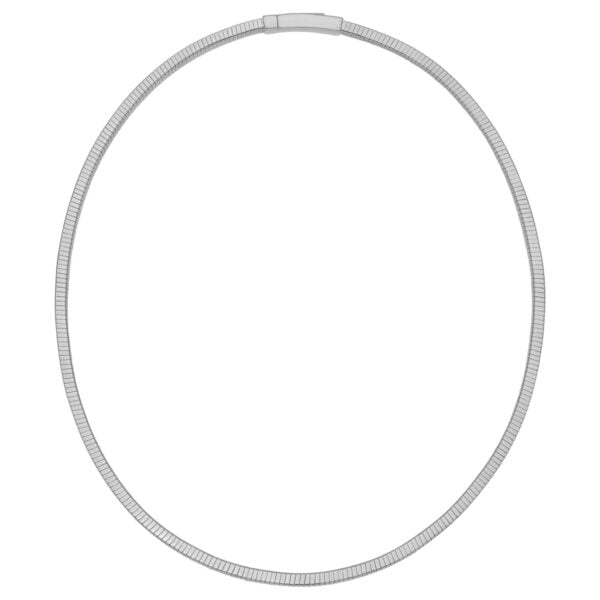Sterling Silver Cubogas Chain Necklace - alternate view 2