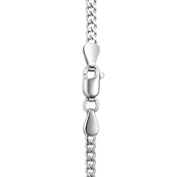 14k White Gold Light Gourmette Chain (2.80 mm) - Yellow Gold - alternate view 4