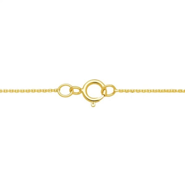 Crab Necklace in 10K Two Tone Yellow Gold - Two-Tone Gold - alternate view 4