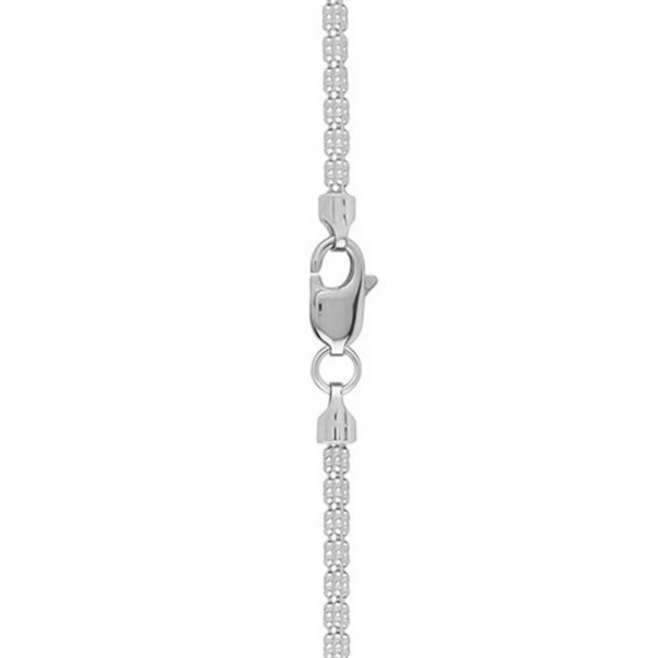 Ice Barrel Chain in 14k White Gold (2.7 mm) - alternate view 4