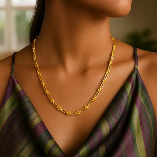 Jax Chain in 14k Yellow Gold (3.00 mm) - alternate view 2