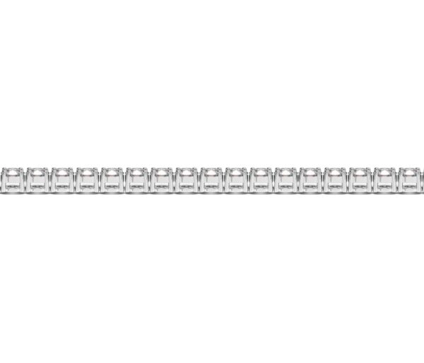 Lab Grown Round Diamond Tennis Bracelet in 14k White Gold (7 cctw F/G VS2/SI1) - F-G - alternate view 3