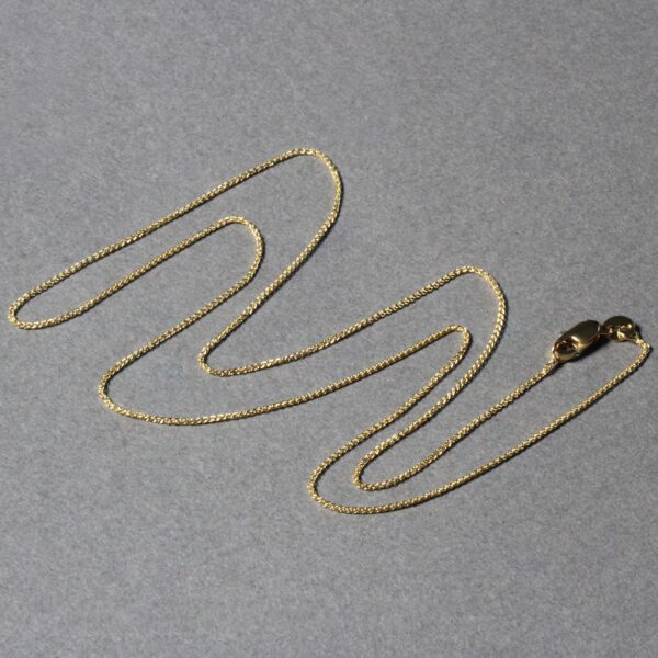10k Yellow Gold Wheat Chain 0.6mm (0.60 mm) - alternate view 3