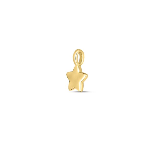 14k Yellow Gold Mini Star Charm - alternate view 2
