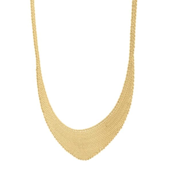 Cleopatra Gratuated Necklace in 14K Yellow Gold - alternate view 2