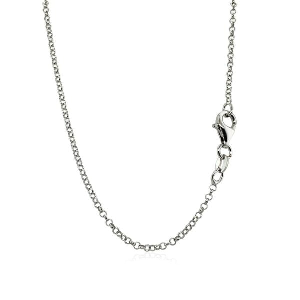 Sterling Silver 17 inch Necklace with Dream Catcher Pendant - alternate view 3