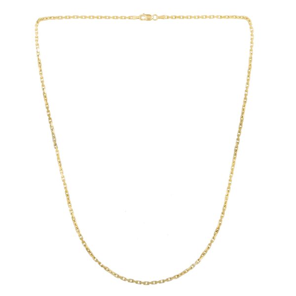 14k Yellow Gold French Cable Chain (1.90 mm) - alternate view 3